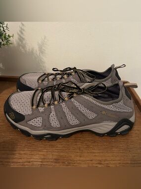 Columbia Mens Brown North Plains Vent Trail Shoes BM2591-221 Size 13